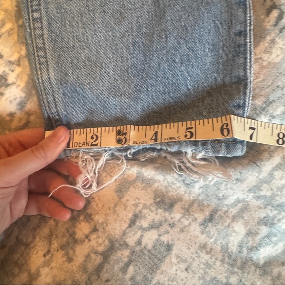Abercrombie & Fitch The 90s Straight Ultra High Rise Jeans Size 24 S Vent Hem - Picture 16 of 16